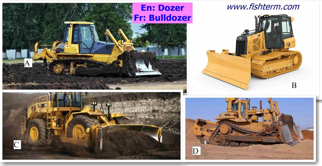 bulldozer pour l'aquaculture