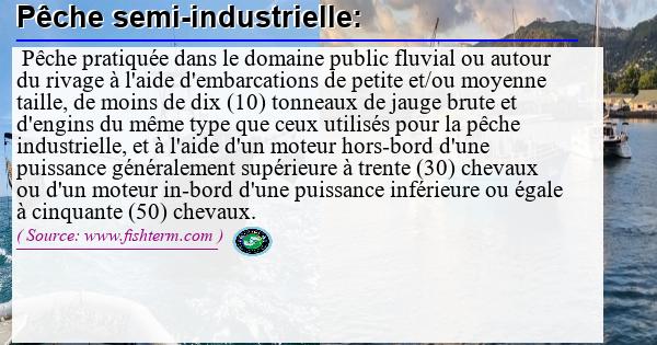 Image :  Définition de pêche semi-industrielle