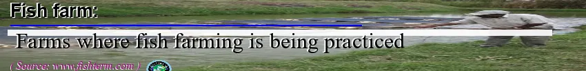 Image: Definition of fish farm
