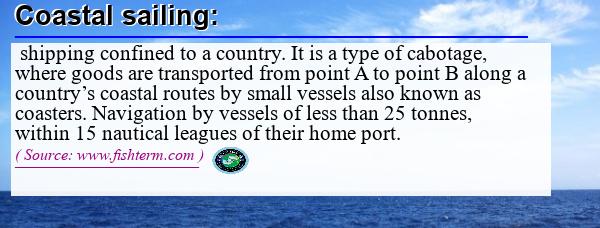 Image: Definition of coastal sailing