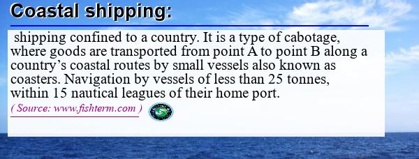 Image: Definition of coastal shipping