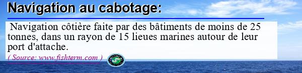 Image :  Définition de navigation au cabotage