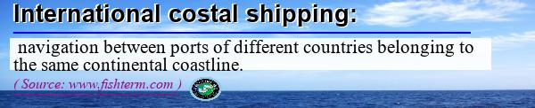 Image: Definition of international costal shipping