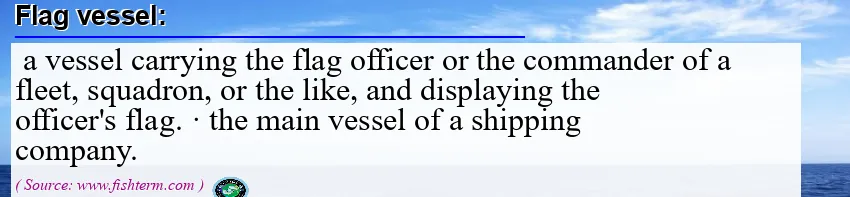 Flag vessel