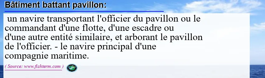 bâtiment battant pavillon