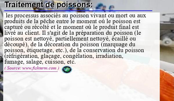 Image :  Définition de traitement de poissons