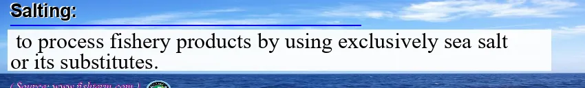 Image: Definition of salting