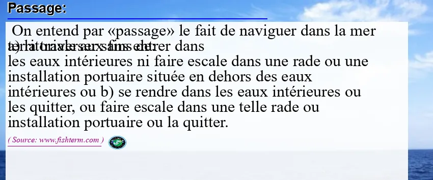 Passage