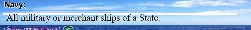 Image: Definition of navy