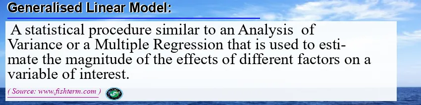 Generalised Linear Model
