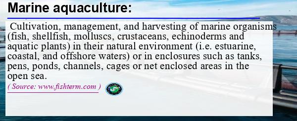 Image: Definition of marine aquaculture