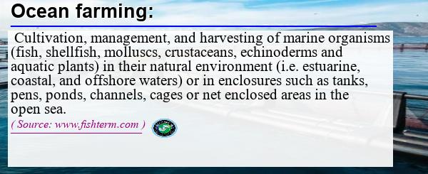 Image: Definition of ocean farming