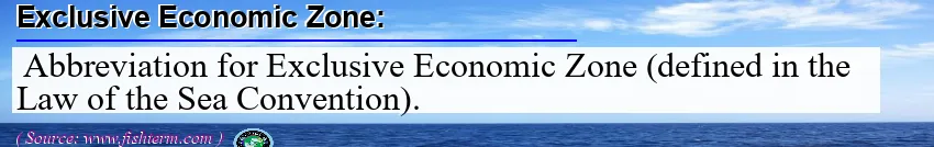 Image: Definition of exclusive economic zone