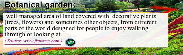 Image: Definition of botanical garden