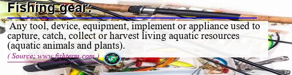 Image: Definition of fishing gear