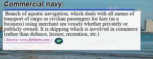 Image: Definition of commercial navy