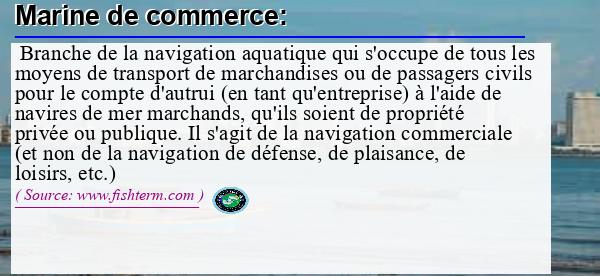 Image :  Définition de marine de commerce