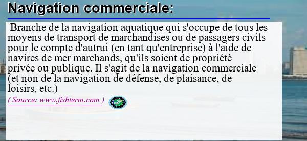 Image :  Définition de navigation commerciale