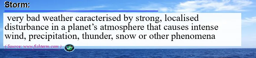 Image: Definition of storm