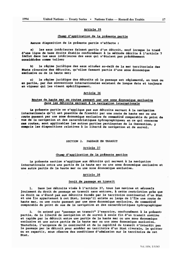UNCLOS_fr_Page15 - aticles 35, 36, 37 & 38 